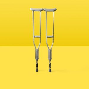 Medical Underarm Crutch ST3010C With Shock Absorber