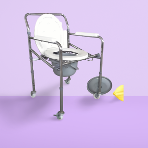 Medical Commode Wheelchair ST8005W