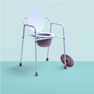Medical Commode Wheelchair ST8006