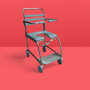 Medical Commode Wheelchair ST8042 Stainless Steel