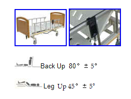 ST2008-2DERW Electric Two Functions Wooden Bed for Nursing and Home Care - Image 2