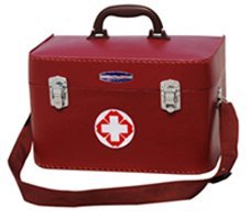 B004 Leather Medical Health Care Case
