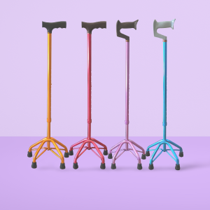 ST3029 Medical Aluminum Quad Cane Colors