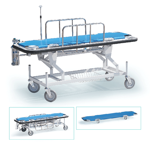 ST5051 Orthopedic Emergency Bed with Back Rest