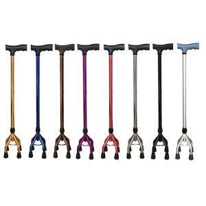ST3050 Medical Aluminum Quad Cane Multi-colors